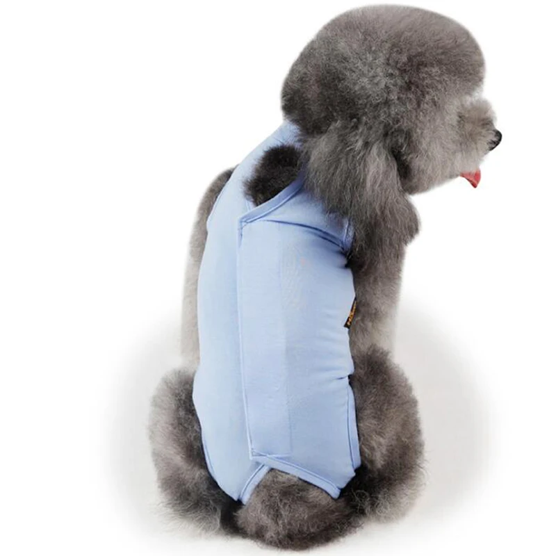 Summer Thin Section Four-legged Pet Clothes Cat Weaning Suit /Sterilization Suit / Surgical Gown Breathable High Elastic Hot
