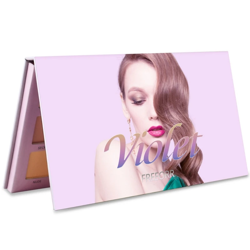 18-color Shimmer Matte Long-lasting Waterproof Smudge-proof Easy To Color Eye Shadow Delicate And Soft Powder Quality.w