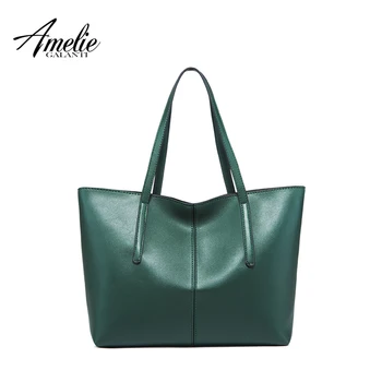 

AMELIE GALANTI Women's PU handbag fashion handbag simple zipper shoulder bag 2019 new women's fashion shoulder bag women bag