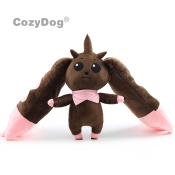 

30 cm Anime Big Black Beast Plush Toys Doll Peluche High Quality Black Rabbit Stuffed Animals Toy Women Kids Birthday Party Gift