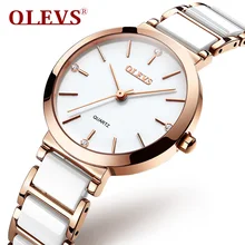 OLEVS Top Brand Luxury Quartz Women Watches Withe WristWatch Life Waterproof Clock Gift Watch For Womens Ladies Relogio Feminino