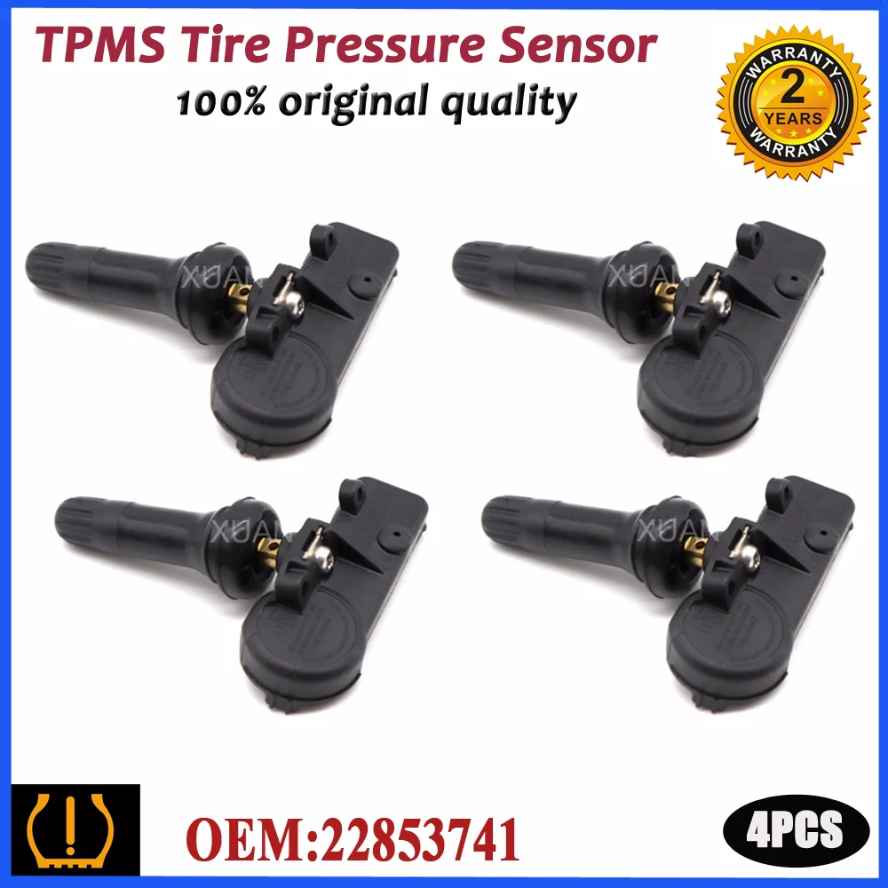 1/4 шт датчик давления в шинах TPMS для Buick Cadillac Chevy GMC 22853741 315 MHz | Автомобили и
