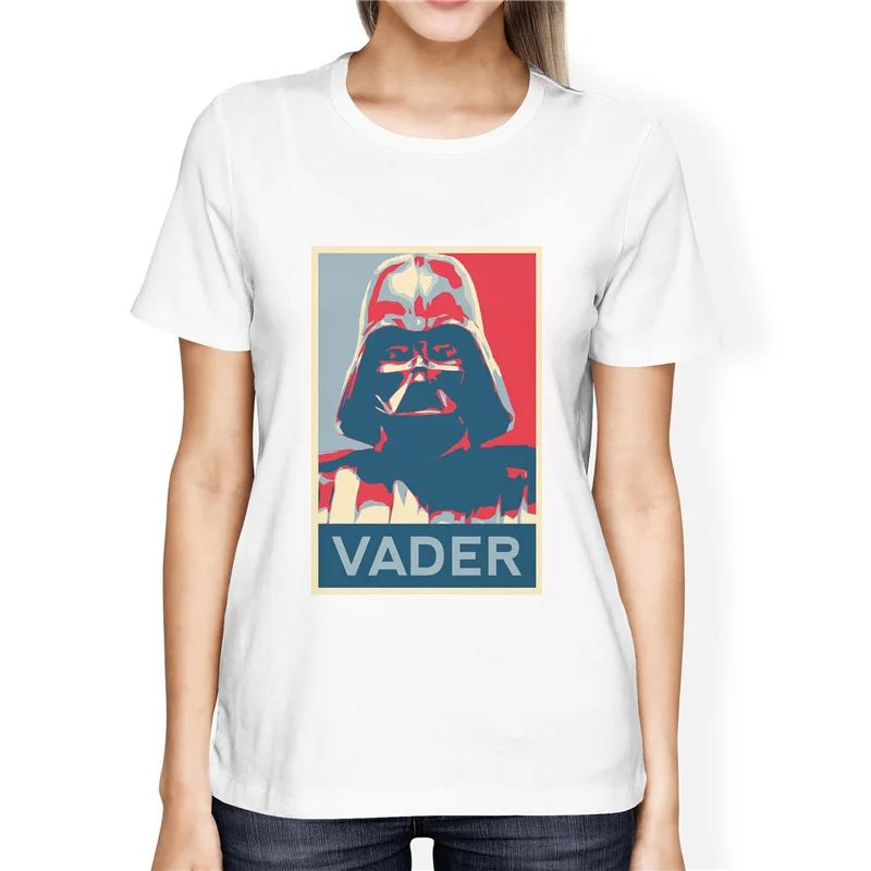 

Cool Star War Vader T-shirt Women Summer T Shirt Women Kawaii Brand Clothing Harajuku Tee Shirt Hipster Tops