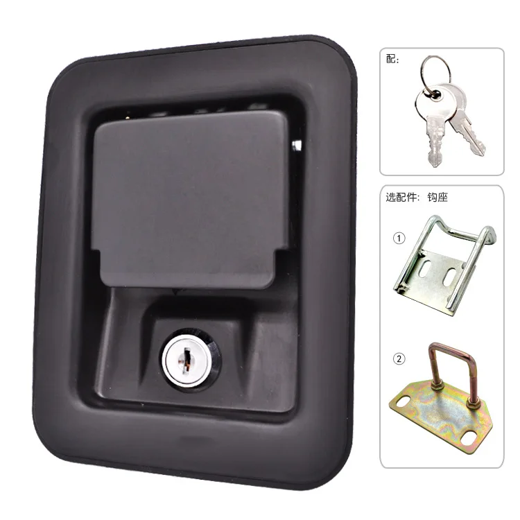 SK1-5004 Industrial Door Lock Stainless Steel Door Lock Special Lock Vibration Equipment Lock Flat Hood Lock Batch
