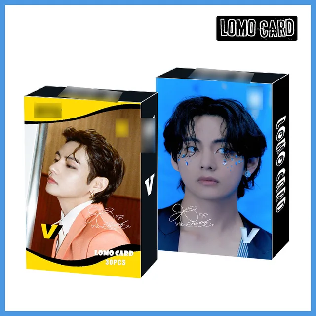 30pcs/box Kpop Stray Kids Lomo Card Set Photocard Photo Print Album Photocard Korean Fashion Cute Boys Poster Picture Fans Gifts V