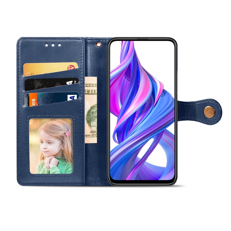 Роскошный Винтажный чехол для huawei P30 P20 Lite Y5 Y9 Prime P Smart Z Флип кожаный чехол для Honor 8S 9X20 Pro Nova 5i mate 30