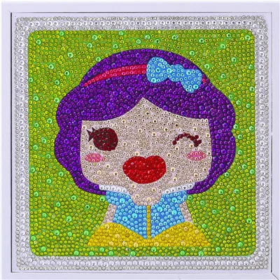 EverShine DIY 5D бриллиант картина мультфильм алмаз особенной формы вышивка крестиком наборы Алмазная мозаика для детского подарка - Цвет: DX1100