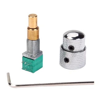 

6 Pins Dual Control Knob Potentiometer With Knob Wrench Control Volume Guitar Accessories