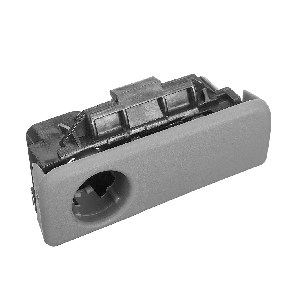 

Glove Box Lock Latch With Hole Gray Pull Cover Practical Plastic Handle Simple Durable Compartment For Sienna 2004-2010