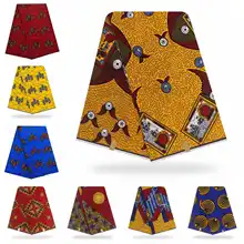 Настоящий воск высокого качества горячий воск настоящий голландский воск Африканский вощеная ткань настоящий горячая Распродажа дизайн для платья мягкий