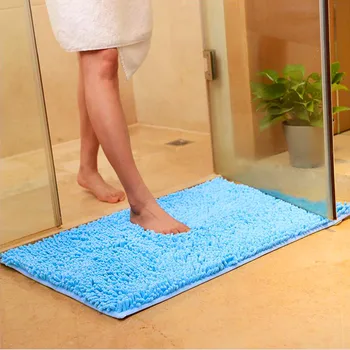 

Bathroom Carpet Anti-slip Doormat Soft Floor Mat Water Absorption Kitchen Carpet Color Carpet Washable Toilet Solid Rug Door Mat