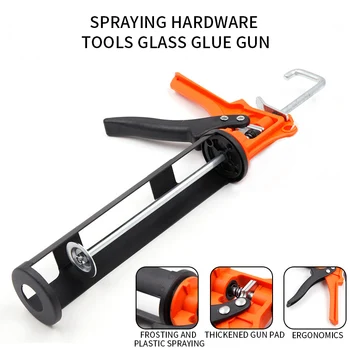 

Cartridge Sealer 360 Degree Rotatable Durable Glass Tools Save Pressure Industrial Glue Cartridge Gun