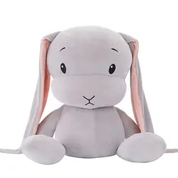 Conejo de peluche para niños y niñas, juguete de dibujos animados, compañero de sueño, regalo de cumpleaños