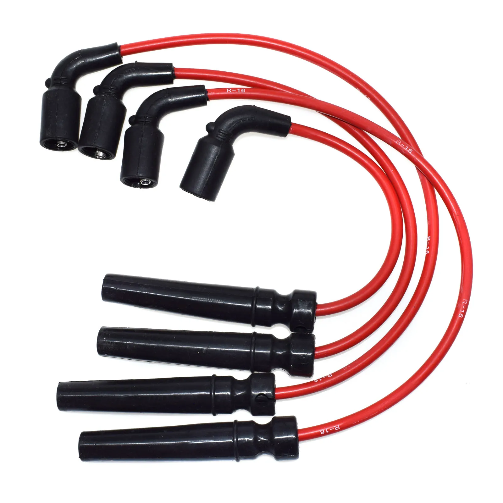 WOLFIGO 4 шт. набор свечей зажигания для Chevrolet Aveo Aveo5 Pontiac Wave Suzuki Swift Daewoo Lanos 56010