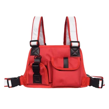 

Military Equipment Bag Two-way Radio Pocket Bag Unisex Tactical Reflective Belt Radio Harness Chest Chest Pocket Holster