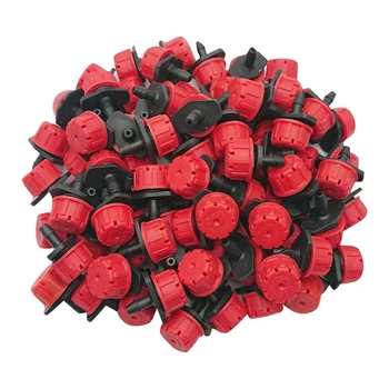 

120Pcs Adjustable Irrigation Drippers1/4 Inch Emitter Dripper MiniDrip Irrigation Sprinklers for Watering System
