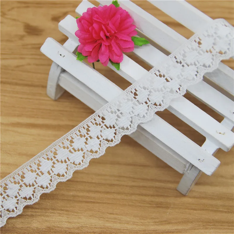 

Кружевная отделка, товары для рукоделия, свадебные принадлежности для шитья, свадебные кружевные парчи для одежды 18 мм, 50 ярдов, L171