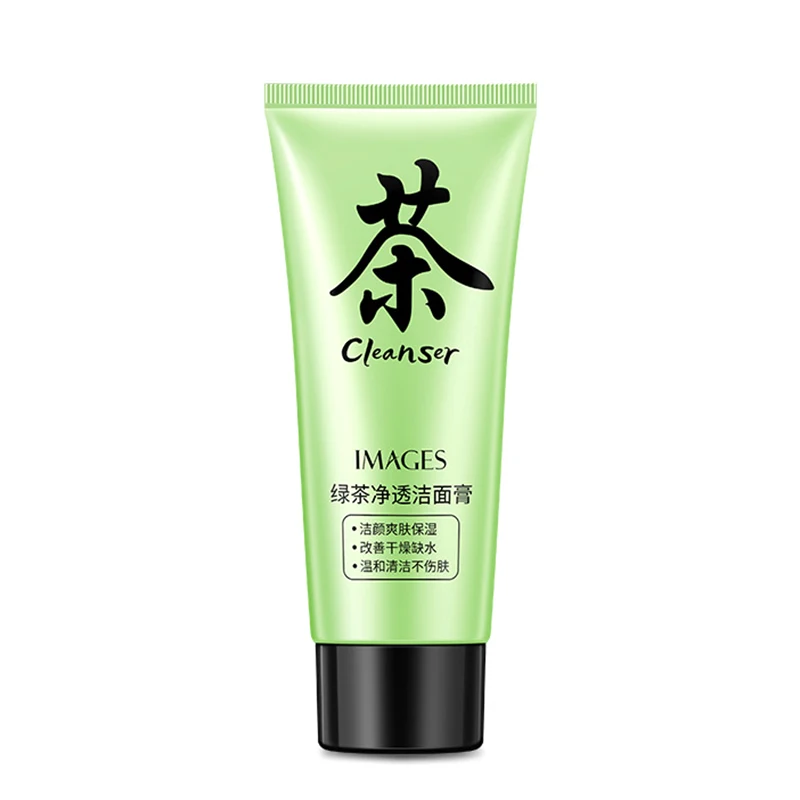 Очищающий крем Green Tea глубокое очищение лица очищающий освежающий контроль