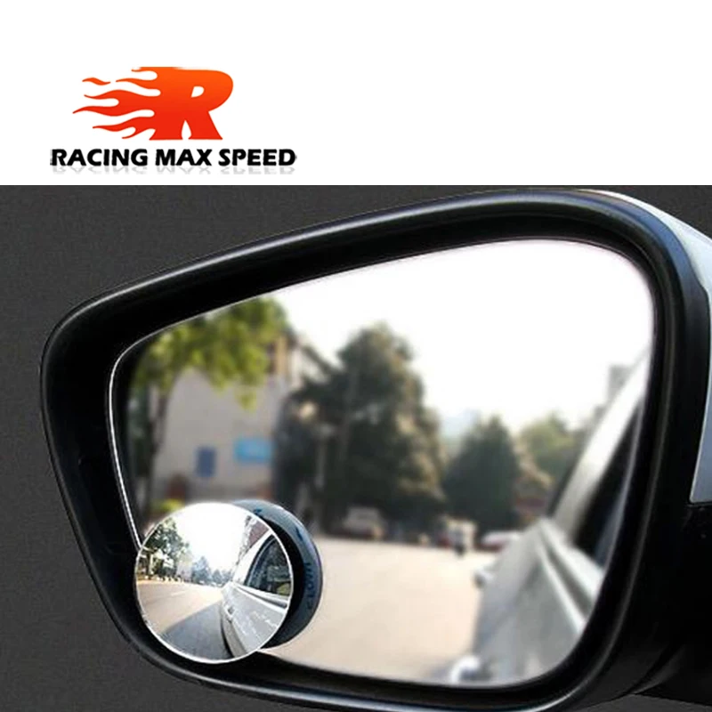 Универсальное зеркало для слепых зон 1 шт. широкоугольное регулируемое на 360