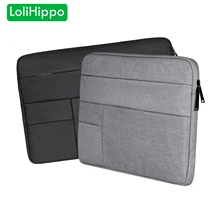 LoliHippo Laptop Sleeve Case for Apple Macbook Air Pro HP Sony Thinkpad Lenovo 11 12 13.3 14 15.4 15.6 inch Notebook Cover Bag