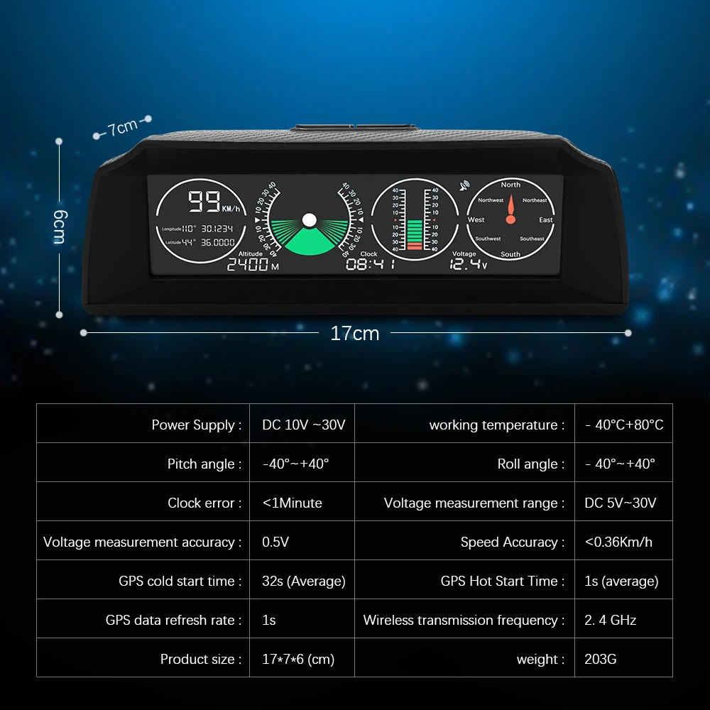 Gps GO-2 автомобиль Интеллектуальный эскорт автомобильные аксессуары hud Дисплей Усталость вождения сигнализация и выше скорость сигнализации head-up дисплей