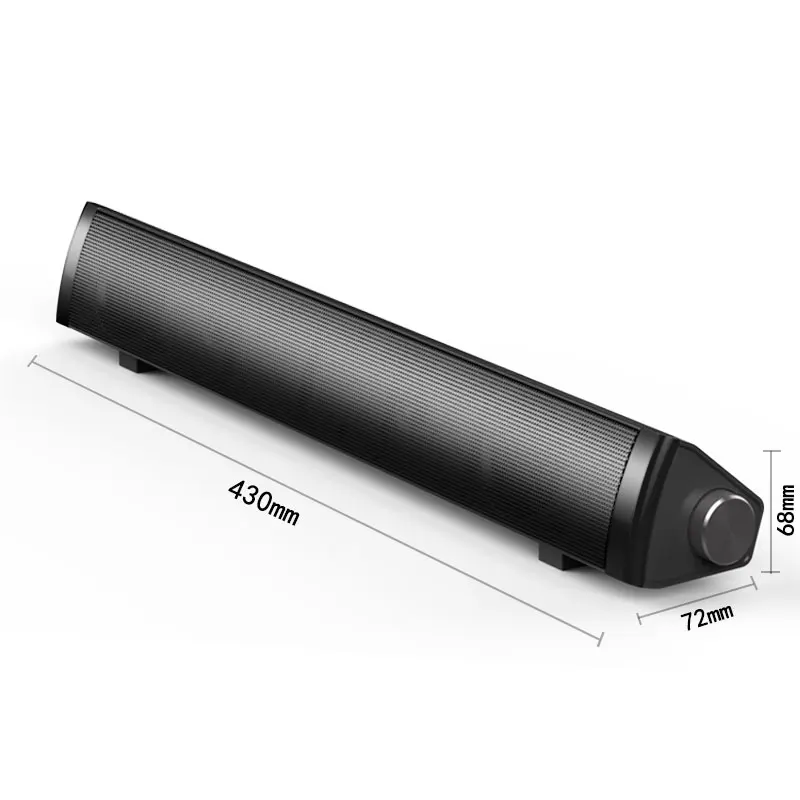 SoundBar TV AUX USB Wired and Wireless Bluetooth