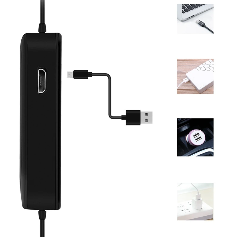 Lavalier микрофон с отворотом конденсатор микрофон всенаправленный шумоподавление перезарядки для камеры и телефона