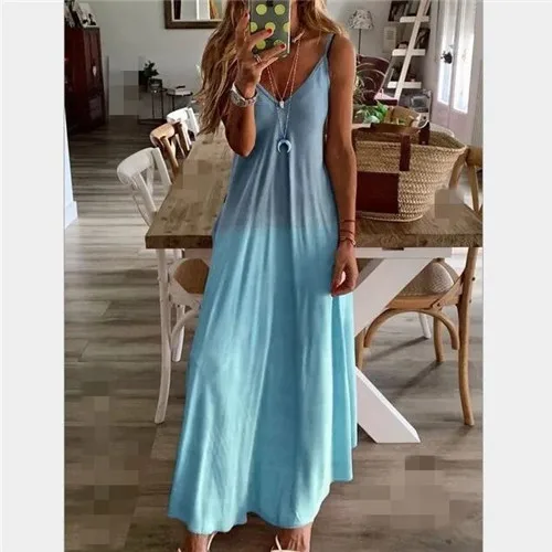 8293 blue Mhysa летнее женское платье es винтажное пляжное платье с цветочным принтом Сарафан с цветочным принтом без рукавов женское платье vestido рождественское платье - Цвет: 8293 blue