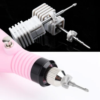 

2Pcs/Set Tungsten Nail Bits Grinding Head Nail Drill Bits 2.35mm Polishing Grinding Tool Durable Nail File Nail Art Tools