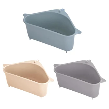 

Kitchen Sink Shelf Drain Rack Vegetable Fruit Drainer Basket Suction Cup Sponge Rack Storage Tool Sink Filter Shelf