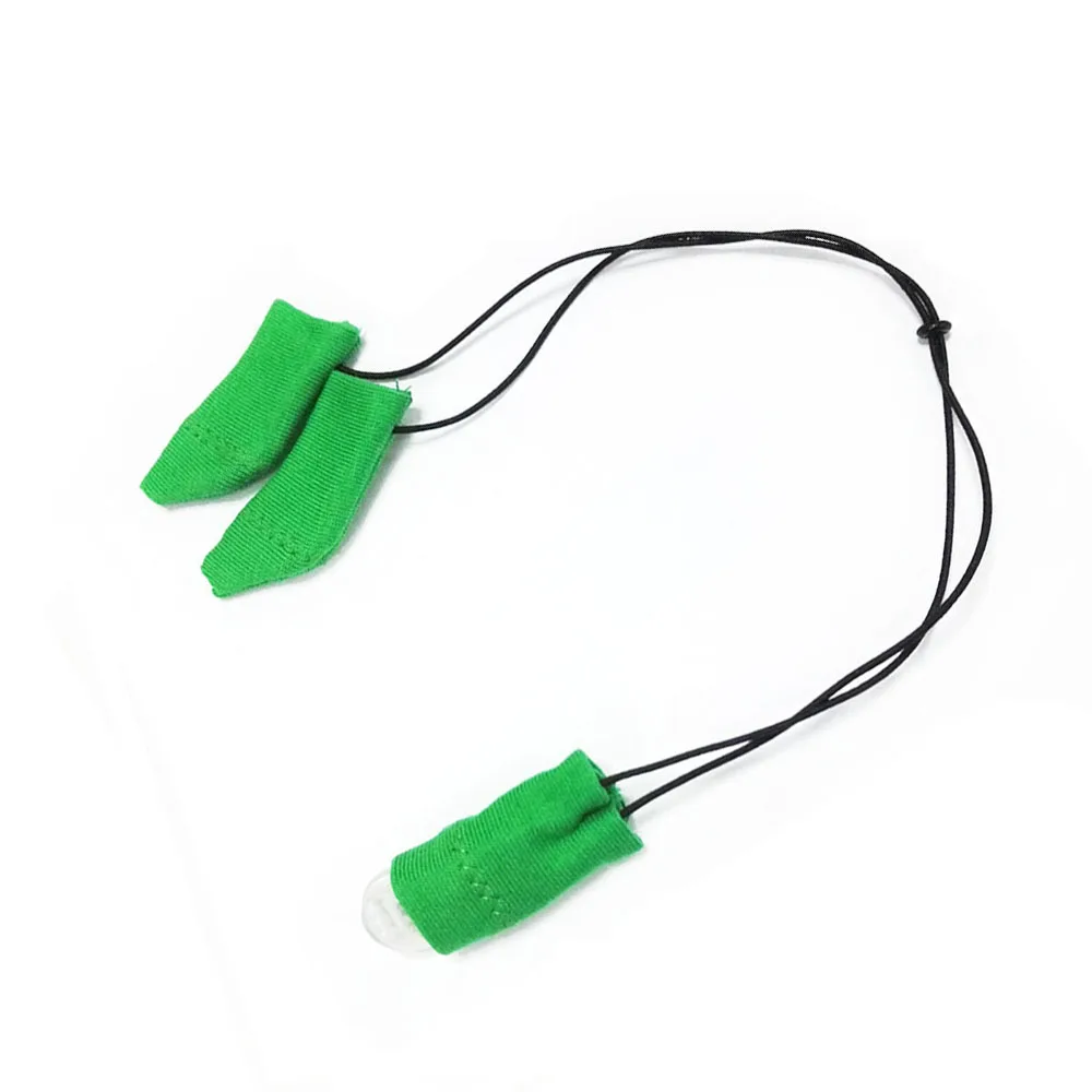 Green BTE звуковой слуховой аппарат зажим бинауральные пилы для резки Cover Protector держатель хлопок рукава головная повязка с зажимом - Цвет: Green