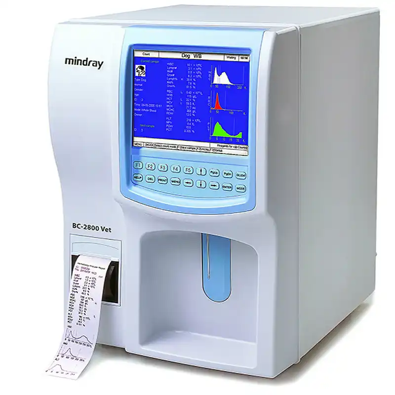 Analizador de células de sangre Mindray, analizador BC 2800 hematocrito