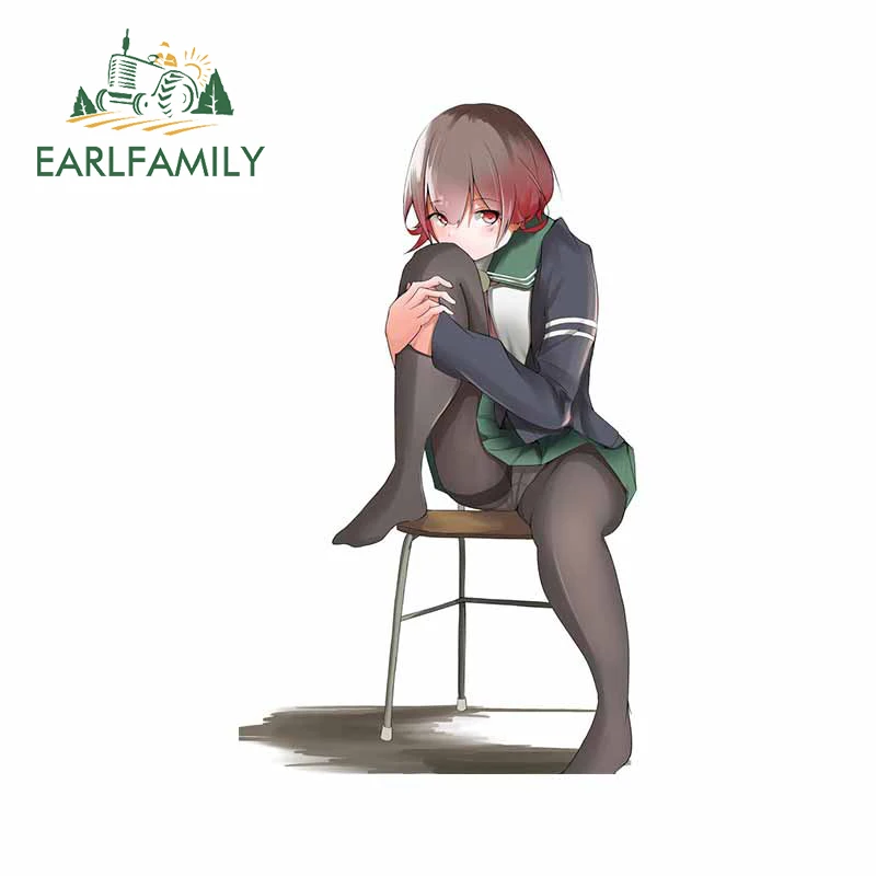 

EARLFAMILY 13 см x 7,7 см для Mutsuki Kantai Коллекционная Автомобильная наклейка креативная аниме наклейка забавные окна багажник украшение для мотоцикла