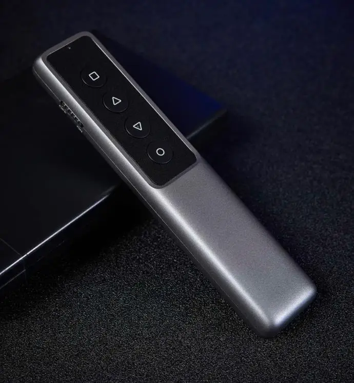 Серый Xiaomi youpin беспроводной лазерный пейджер интегрированный дизайн лазерный стабильный Фокус Лазерный пейджер умный чип совместим с несколькими системами - Цвет: Серый
