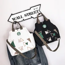 Новая стильная модная женская парусиновая сумка через плечо в Корейском стиле, простая модная повседневная дорожная женская сумка