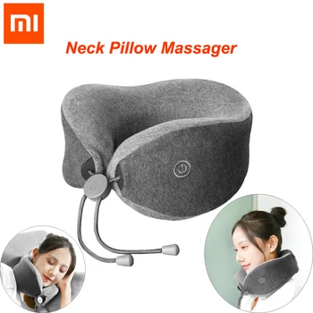 

Xiaomi Mijia LF U Shape Neck Massage Pillow Relax Muscle Massager Release Pressure Help Sleep Pillow Work Home Car Travel Use