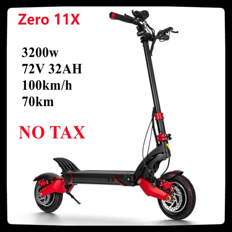 Аккумулятор для электрического скутера NO TAX Zero 11X 3200 Вт 110 км/ч 160 двойной двигатель