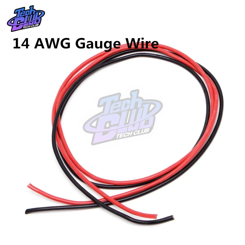 1 комплект 14 AWG калибровочный провод гибкие силиконовые многожильные медные