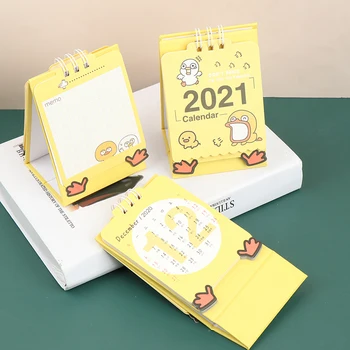 

Annual Agenda Planner Organizer Office 2021 Duck Series Desk Calendar Schedule
