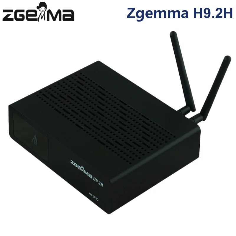 4K спутниковый ТВ приемник zgemma h9.2h DVB-S2X+ DVB-T2/C тюнер Engima2 Linux 4,1 muli-stream iptv stalker bulit в wifi