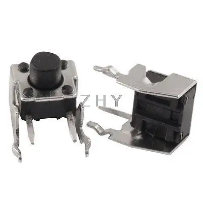 

20 Pcs PCB Momentary Tactile Tact Push Button Switch Right Angle 6 x 6 x 6mm