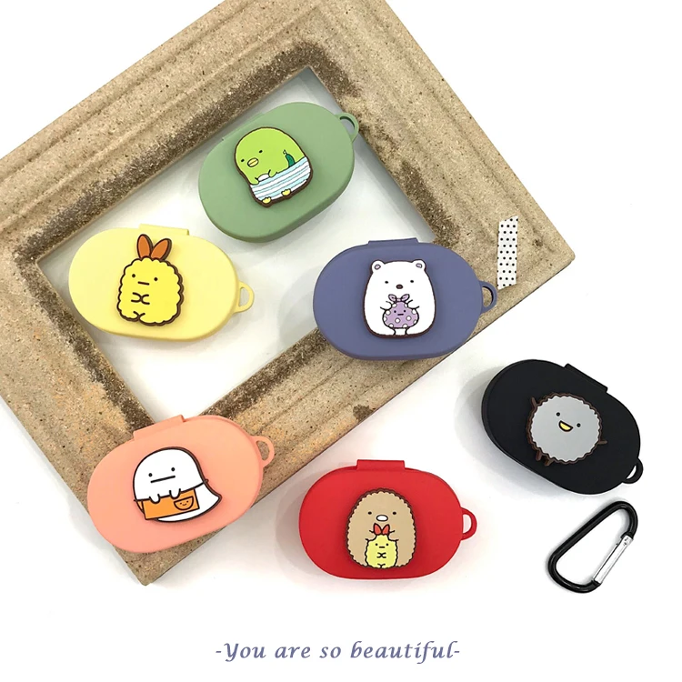 Cartoon Cute Cover for Airdots Case Xiaomi Redmi Soft Silicone Protective Shell Charging Box TPU Frame | Электроника