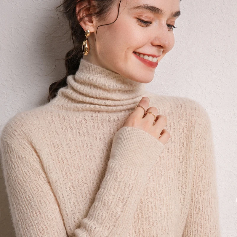 2020 Women Warm Winter Autumn Turtleneck