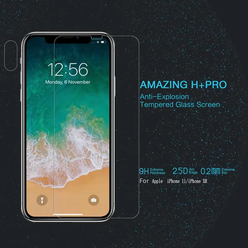 Для iphone 11 стекло Nillkin H+ Pro Закаленное стекло-экран протектор для iphone 11 pro/11 Pro Max/Xs Max/X/Xs/XR/6 7 8 Plus стекло