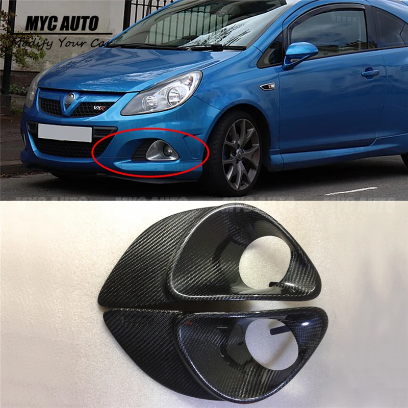 ДЛЯ Vauxhall Opel Corsa D VXR OPC карбоновый противотуманный светильник