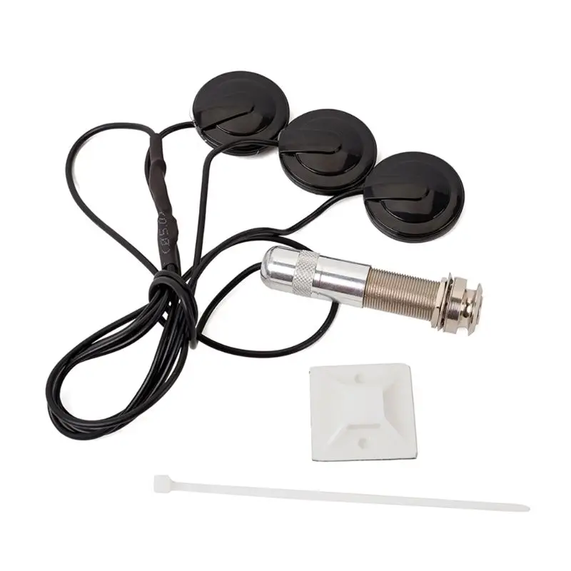 

Mandolin Pickup Guitar Humbucker Transducer for Violin Ukulele Banjo Replacement