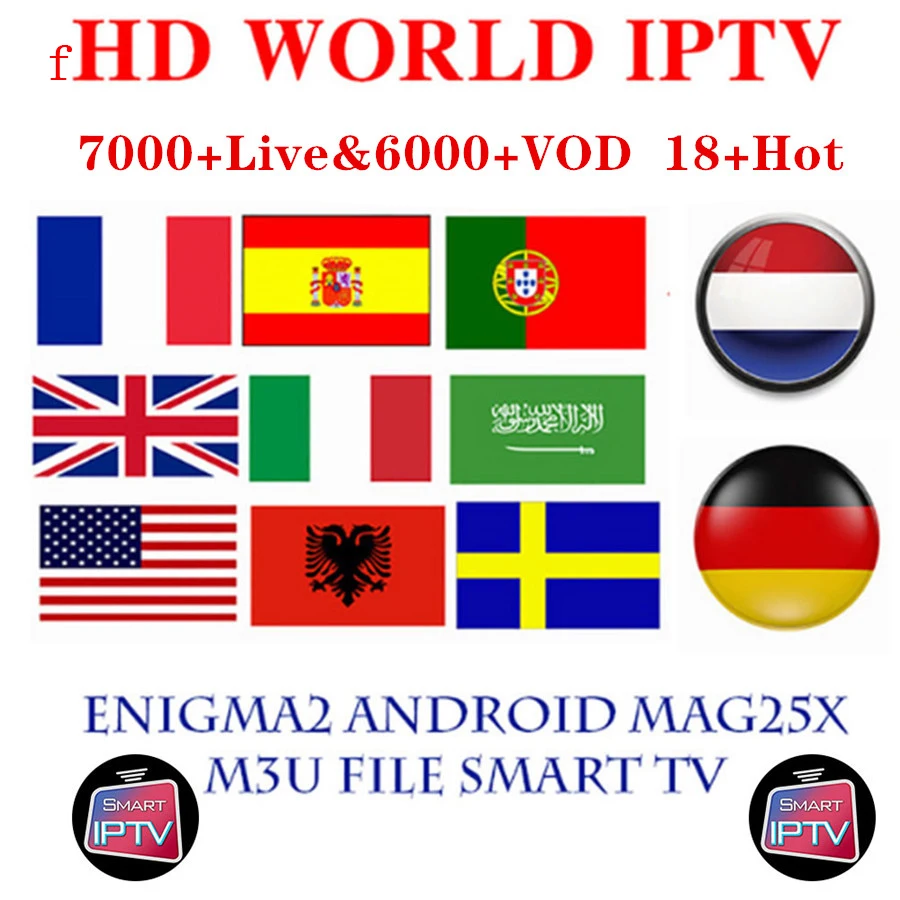 Лучший SStable IP tv Испания M3U Francais IP tv Португалия подписка 1 год IP tv M3U Франция бесплатно VOD для Smarts ТВ Android tv Box