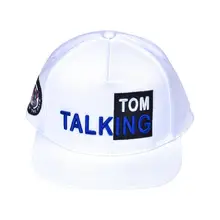 Baseball Cool Kids White Cap Fashion Hiphop Teenage Girls Boys Sunhat Talking Tom and Friends Birthday Gift