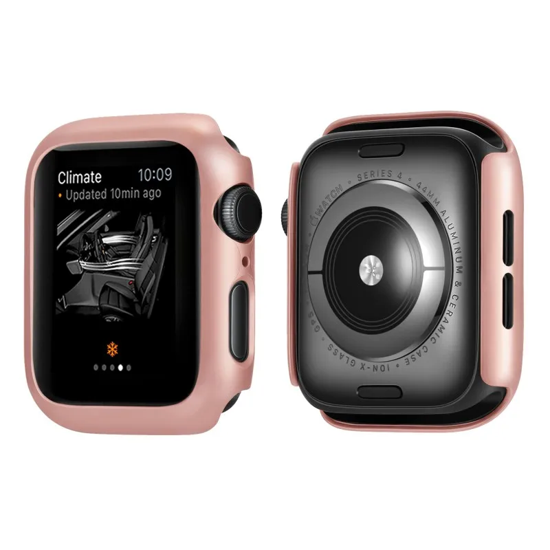 Роскошный Жесткий Чехол для Apple Watch 4 40 мм 44 мм серия 3 2 1 42 мм 38 мм Рамка защитный бампер чехол для iWatch Band Shell 42 44