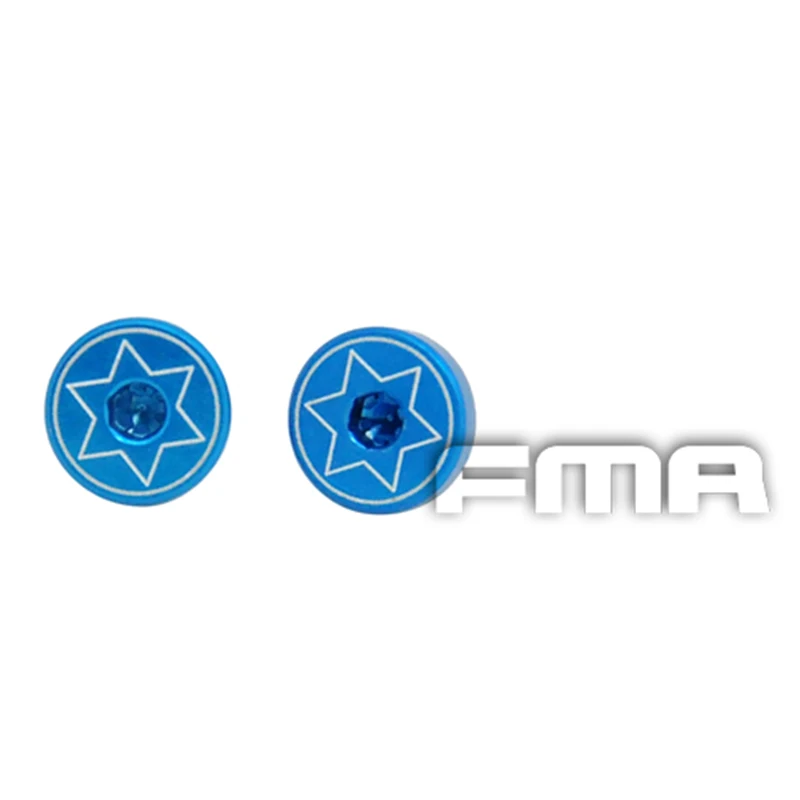 FMA Тактический микрофон IPSC захват винты 2 шт. нержавеющая сталь круглая головка
